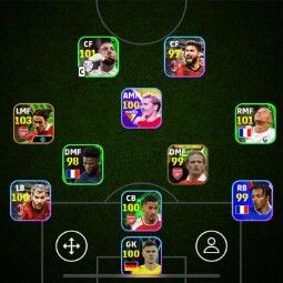 3145 Strenth/THE LAST WIZARD OF THE CENTURY-BIGTIME RONALDINHO GAUCHO-Full of Epic Team(Stoikov,Danis Law,Maradona,Pires,Wilshere,Denilson,Beckenbauer-EF64 0